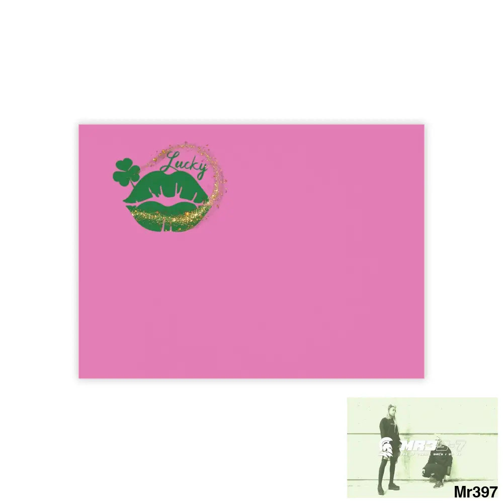 Luck of Ireland - Rob Irish Post-it® Note Pads 4’’ x 3’’ / White Paper products