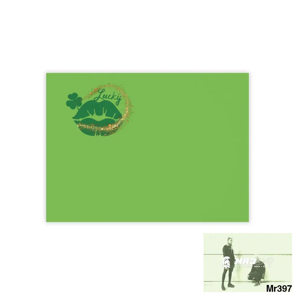 Luck of Ireland - Rob Irish Post-it® Note Pads 4’’ x 3’’ / White Paper products