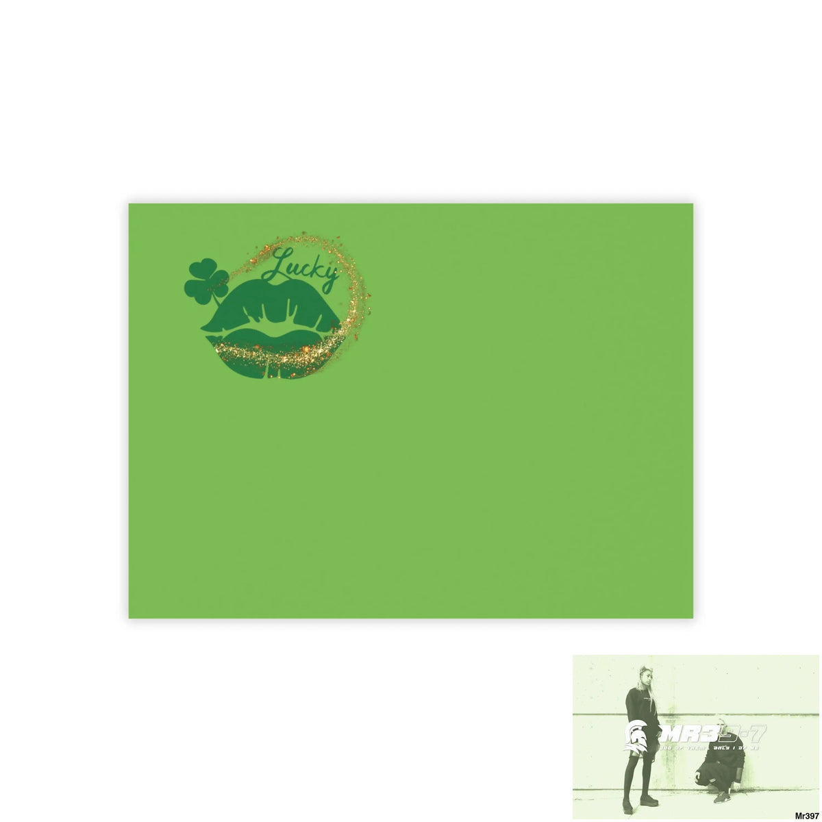 Luck of Ireland - Rob Irish Post-it® Note Pads 4’’ x 3’’ / White Paper products