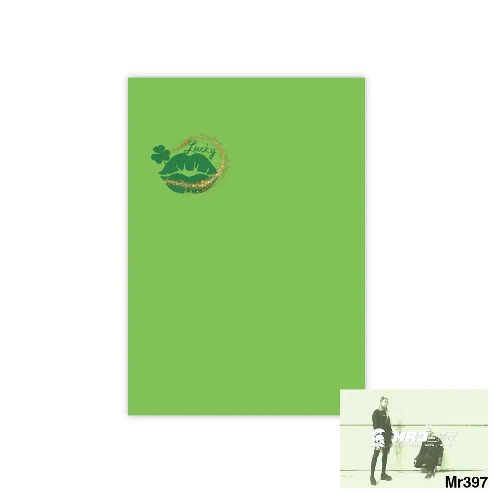 Luck of Ireland - Rob Irish Post-it® Note Pads 4’’ x 6’’ / White Paper products