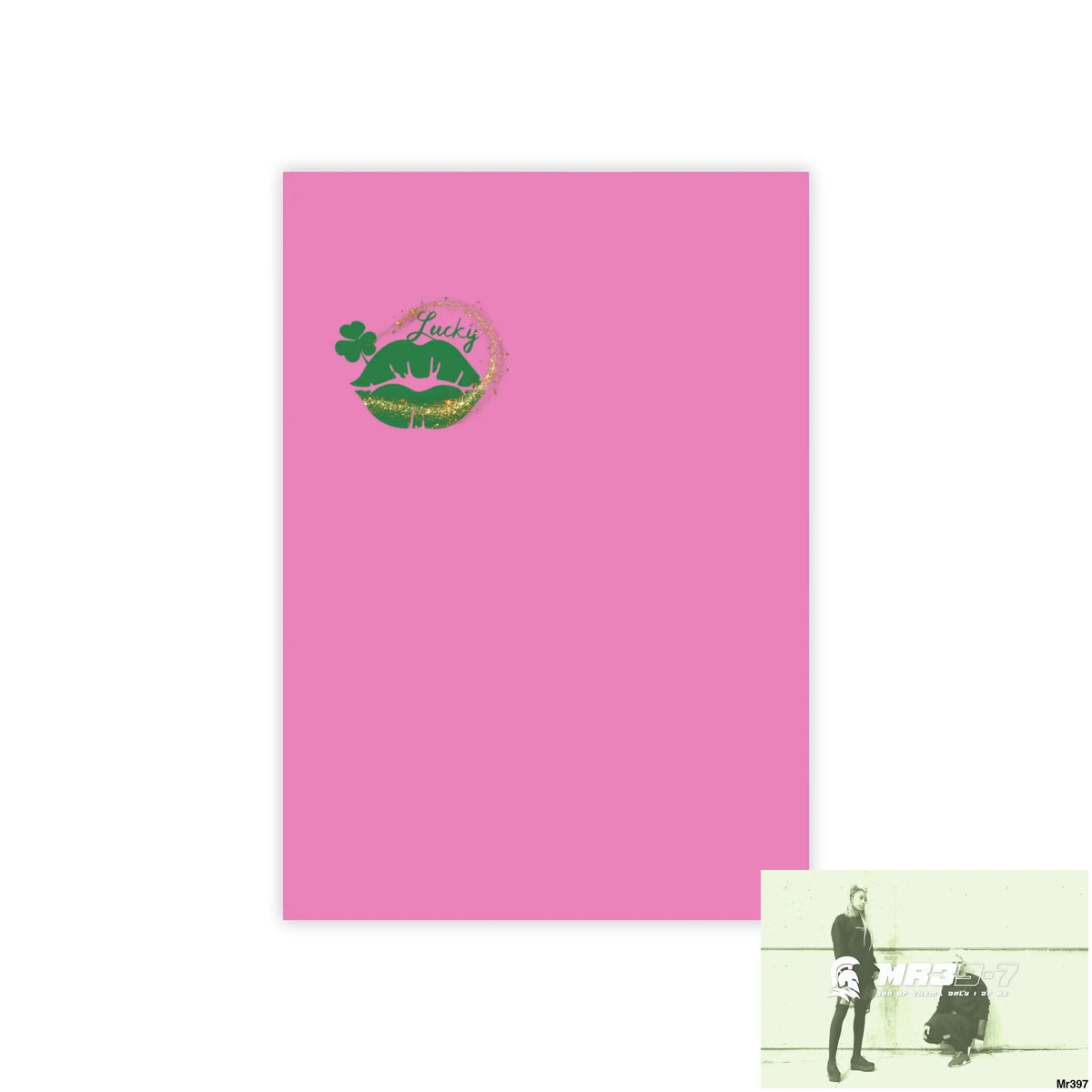 Luck of Ireland - Rob Irish Post-it® Note Pads 4’’ x 6’’ / White Paper products