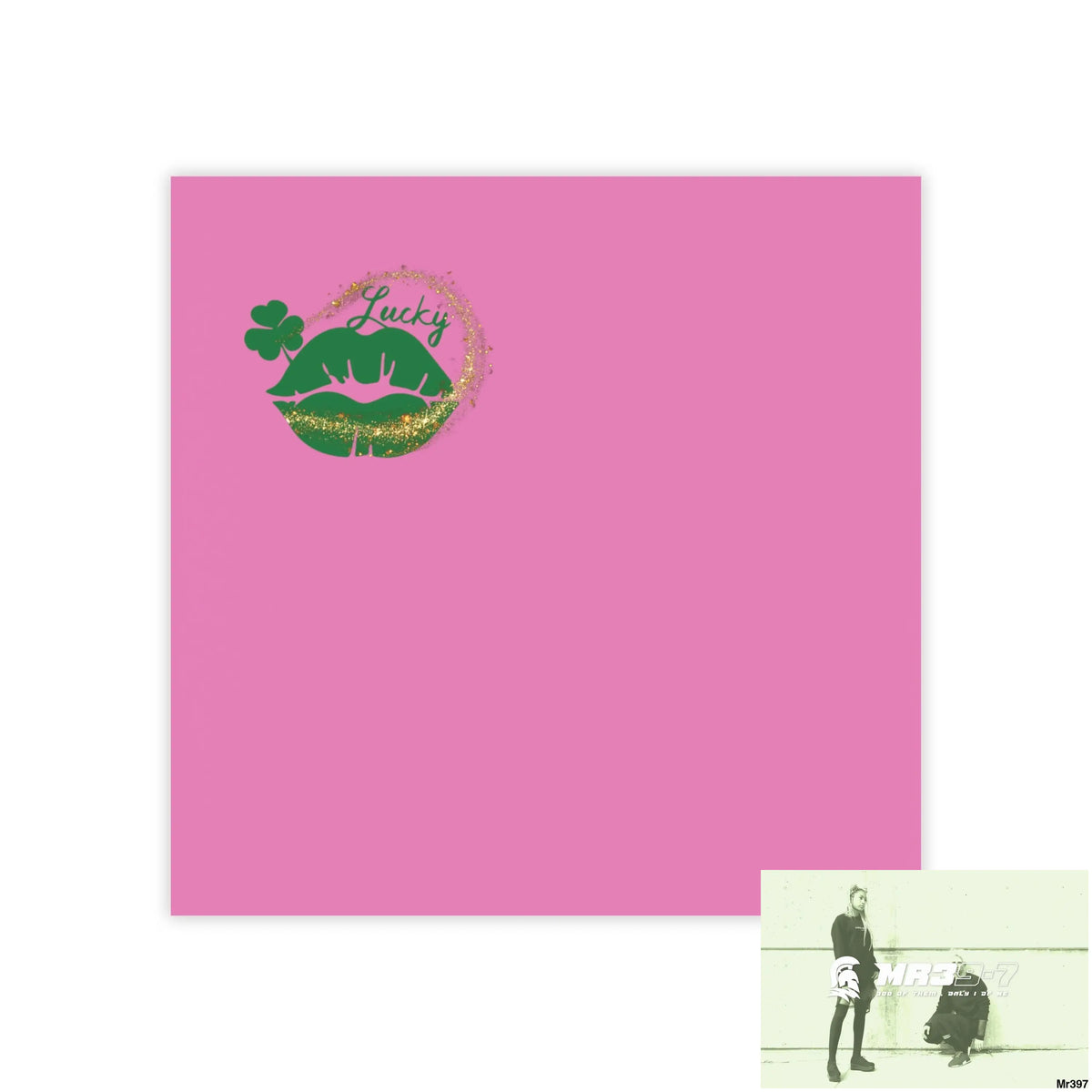 Luck of Ireland - Rob Irish Post-it® Note Pads 4’’ x 4’’ / White Paper products