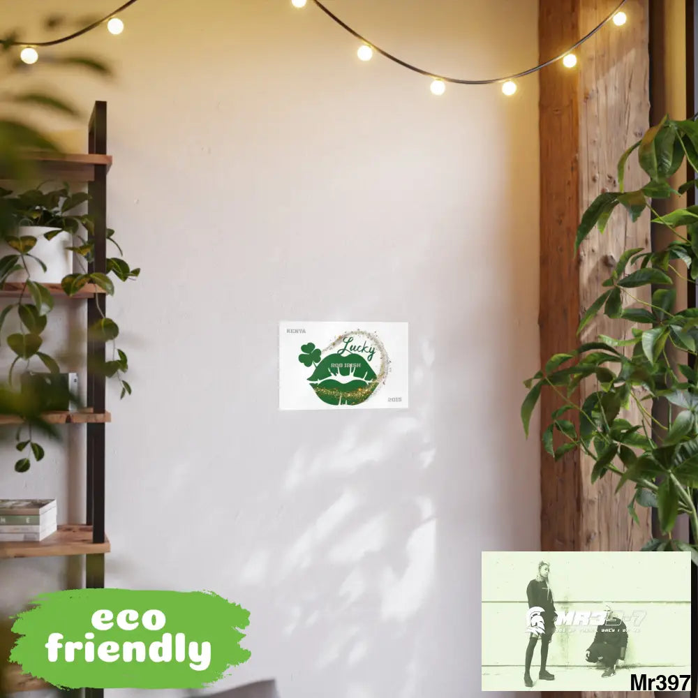 Luck of the Irish - Rob Irish Kenya 2015 Photo Art Paper Posters Poster