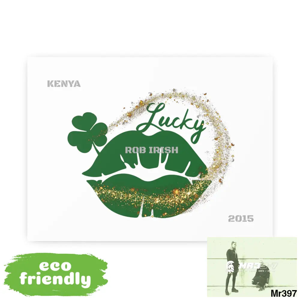Luck of the Irish - Rob Irish Kenya 2015 Photo Art Paper Posters Poster