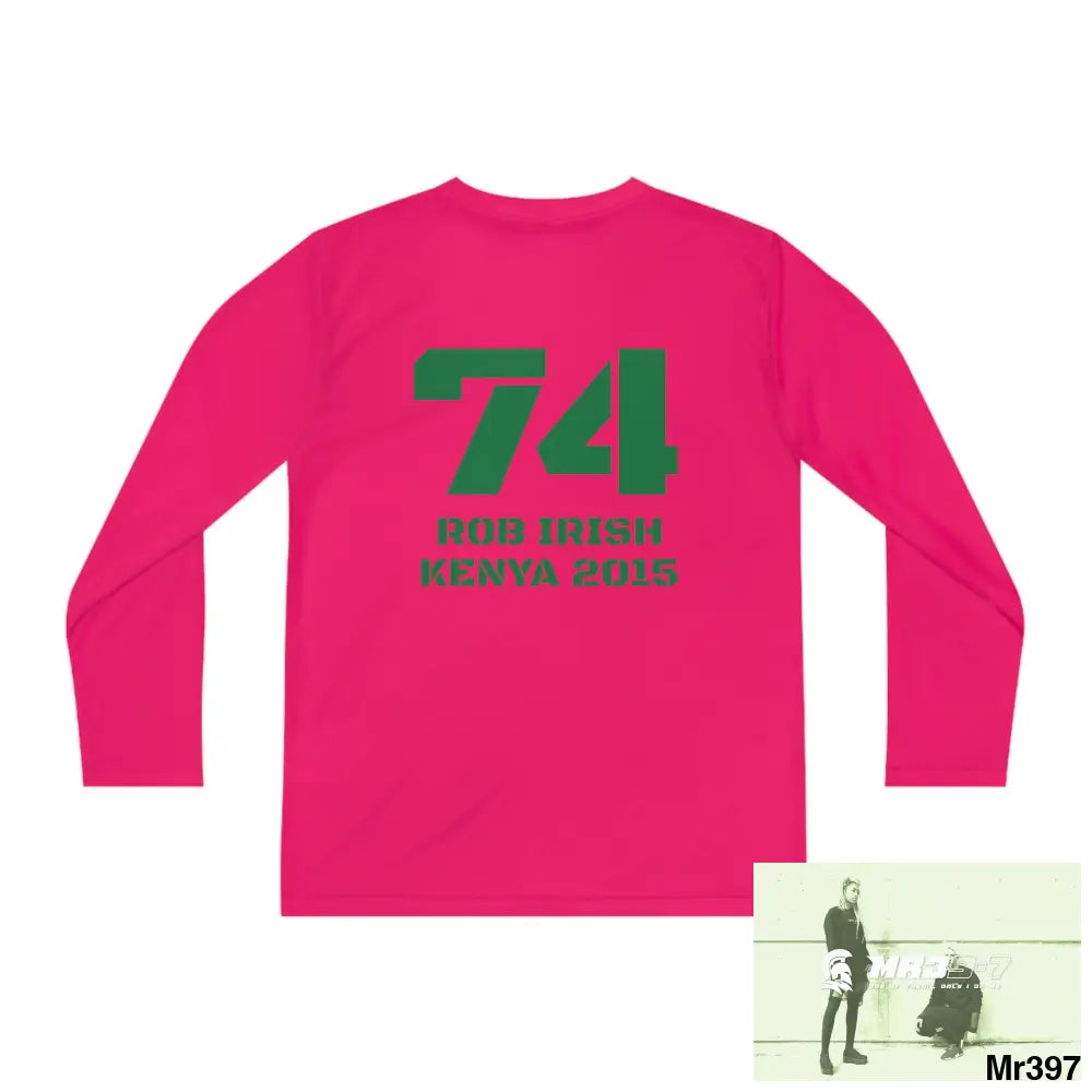 Luck of the Irish Youth Long Sleeve Competitor Tee Kids clothes