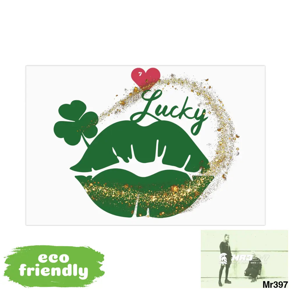 Lucky Irish 7 Love Gift Wrap Papers 30’’ x 20’’ / Matte Home Decor