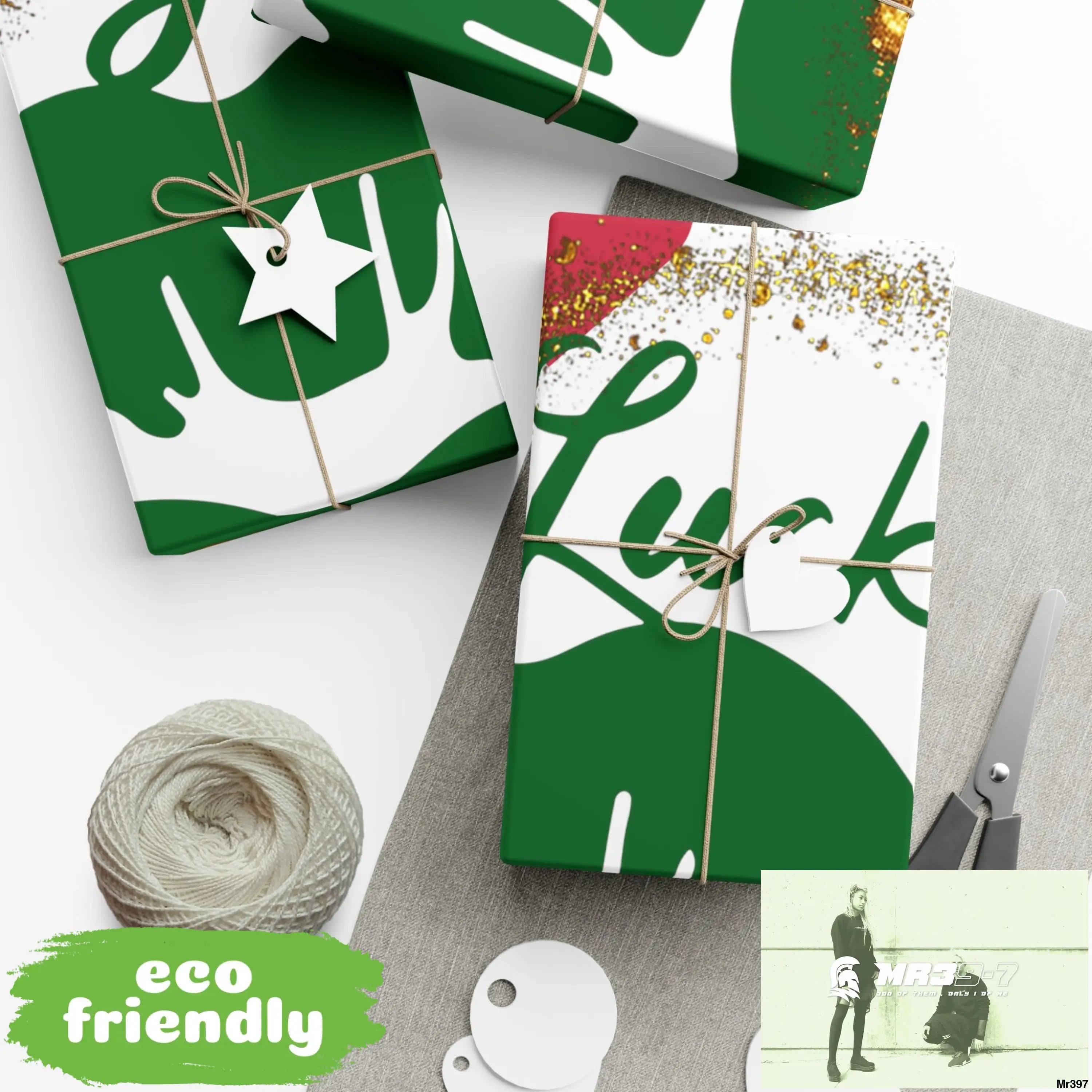 Lucky Irish 7 Love Gift Wrap Papers Home Decor