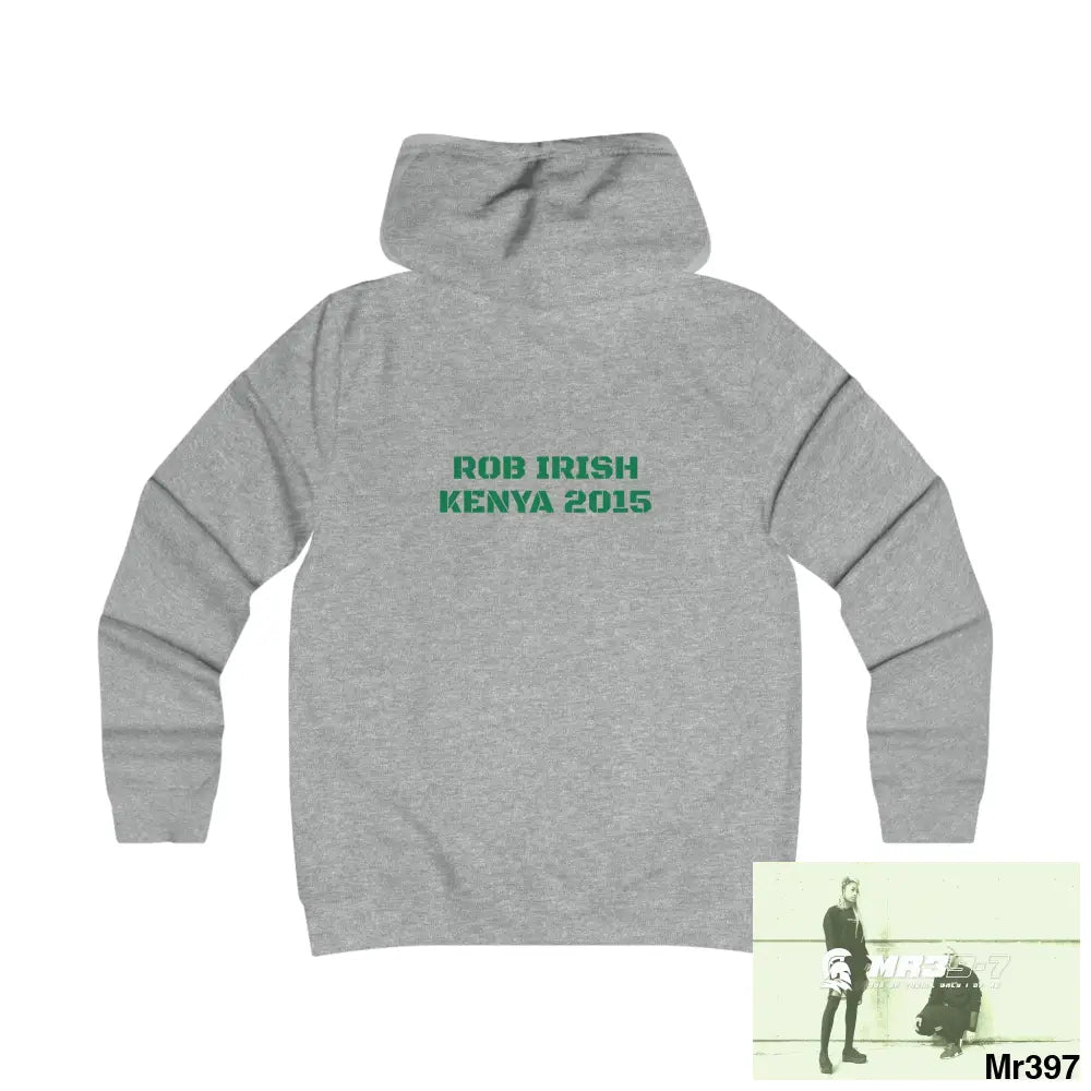 Lucky Irish Kenya 2015 Rob Irish Girlie College Hoodie Hoodie