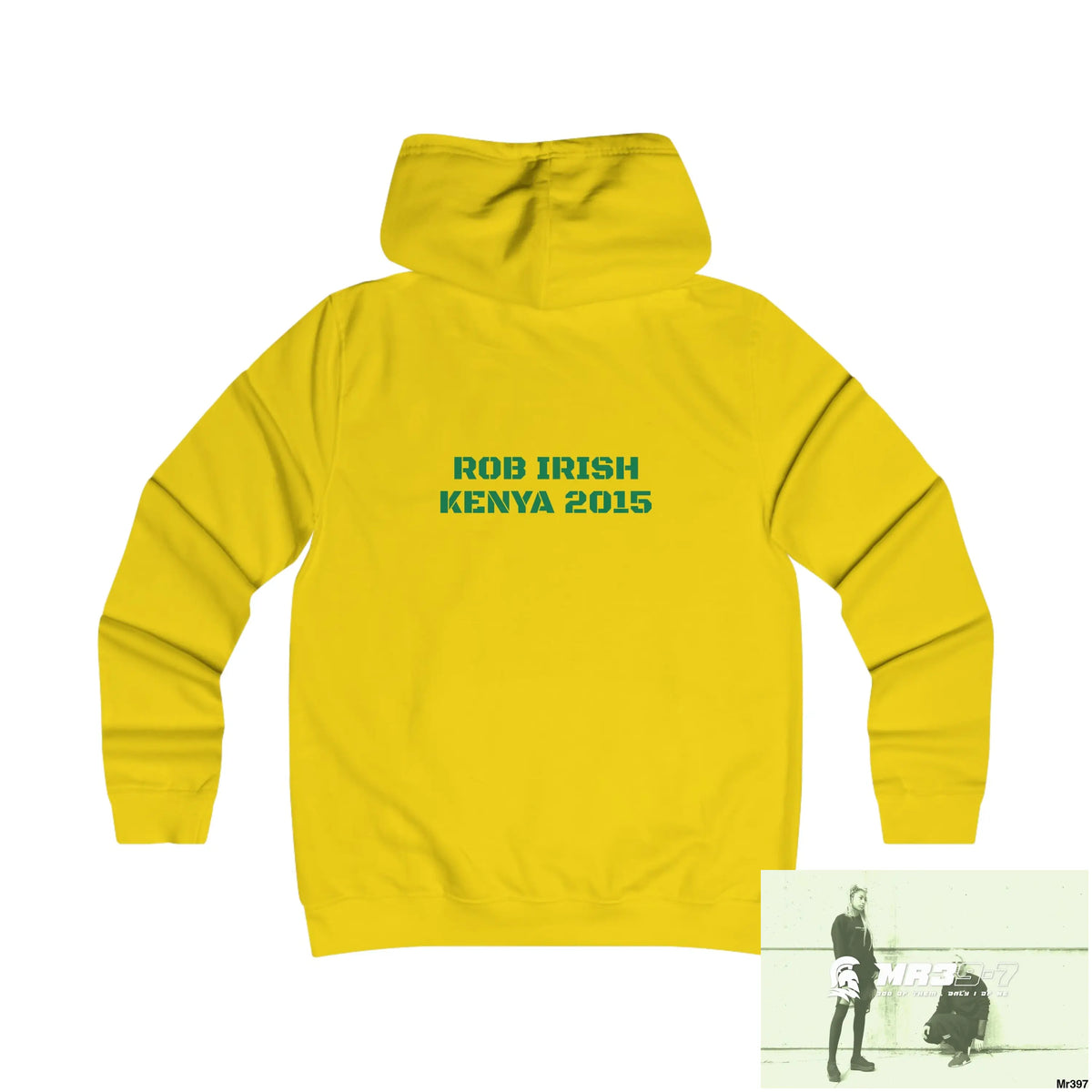 Lucky Irish Kenya 2015 Rob Irish Girlie College Hoodie Hoodie