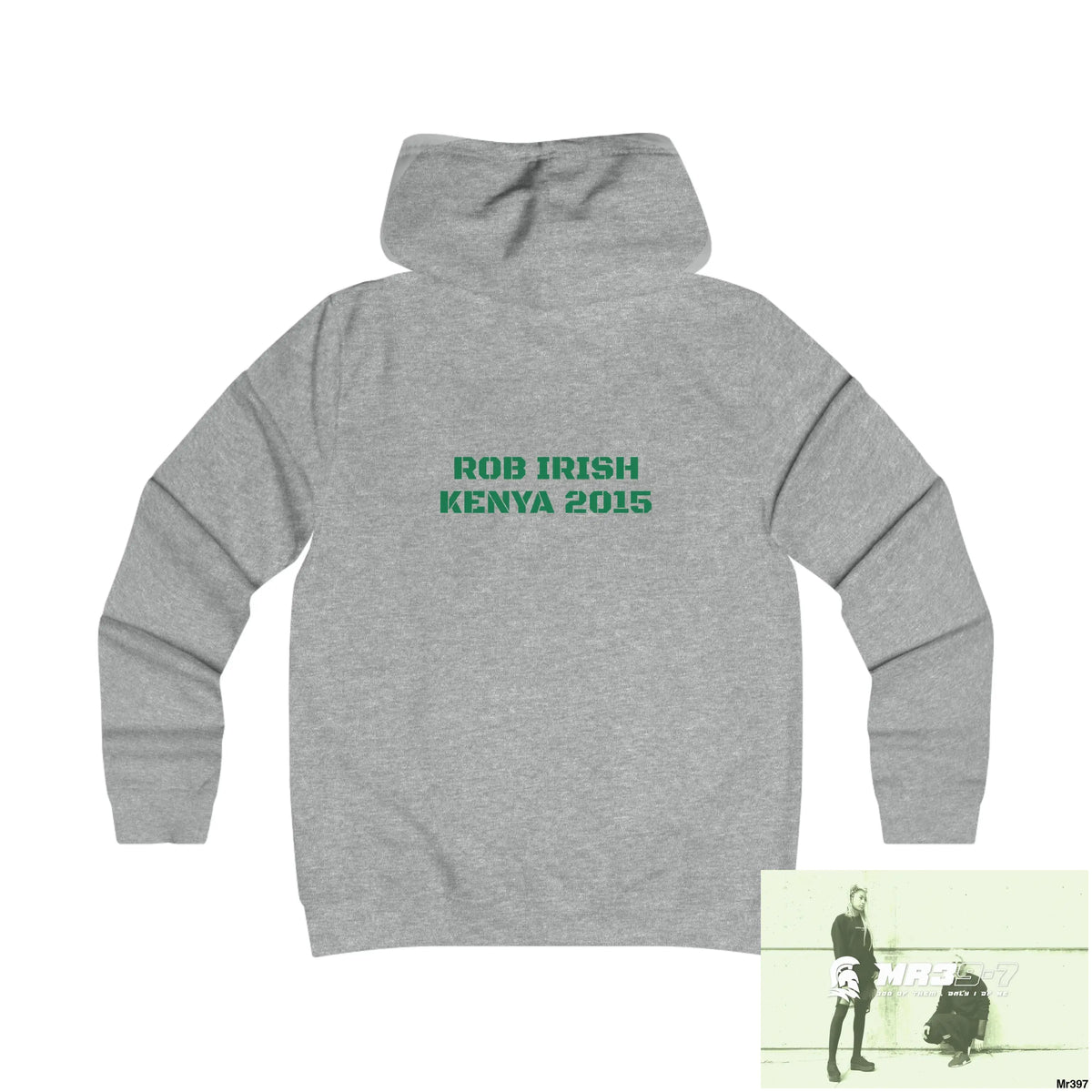 Lucky Irish Kenya 2015 Rob Irish Girlie College Hoodie Hoodie