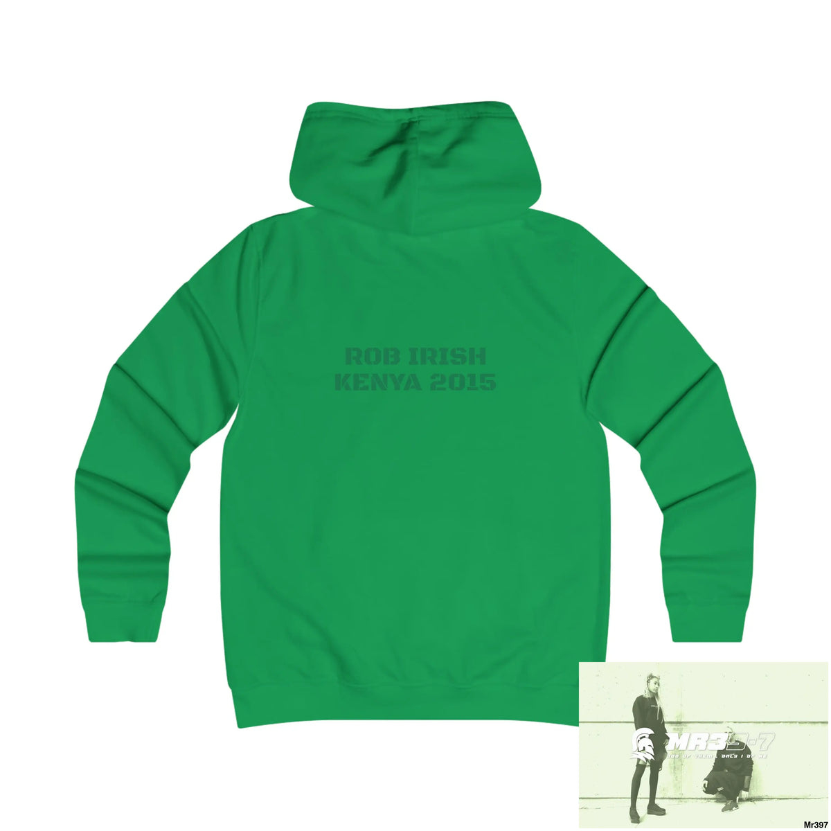 Lucky Irish Kenya 2015 Rob Irish Girlie College Hoodie Hoodie