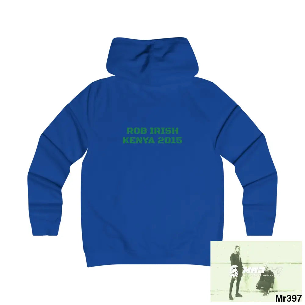 Lucky Irish Kenya 2015 Rob Irish Girlie College Hoodie Hoodie