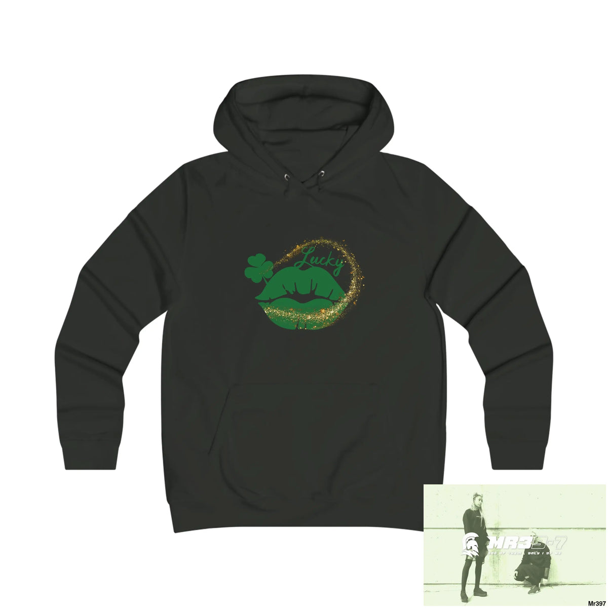 Lucky Irish Kenya 2015 Rob Irish Girlie College Hoodie S / Jet Black Hoodie
