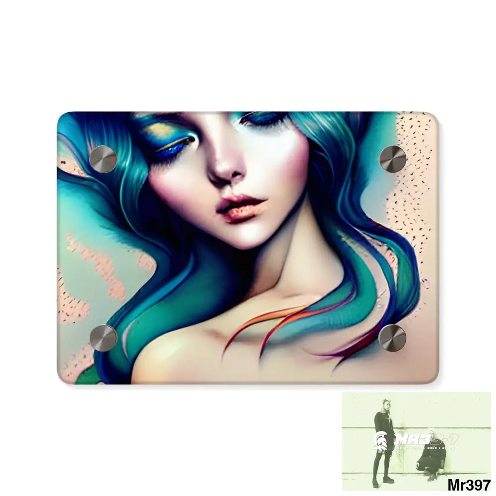 Many Faces at Common Places in the Style of Anna Wall Art Panels 7’’ x 5’’ (Horizontal) / 0.25’’ Home Decor