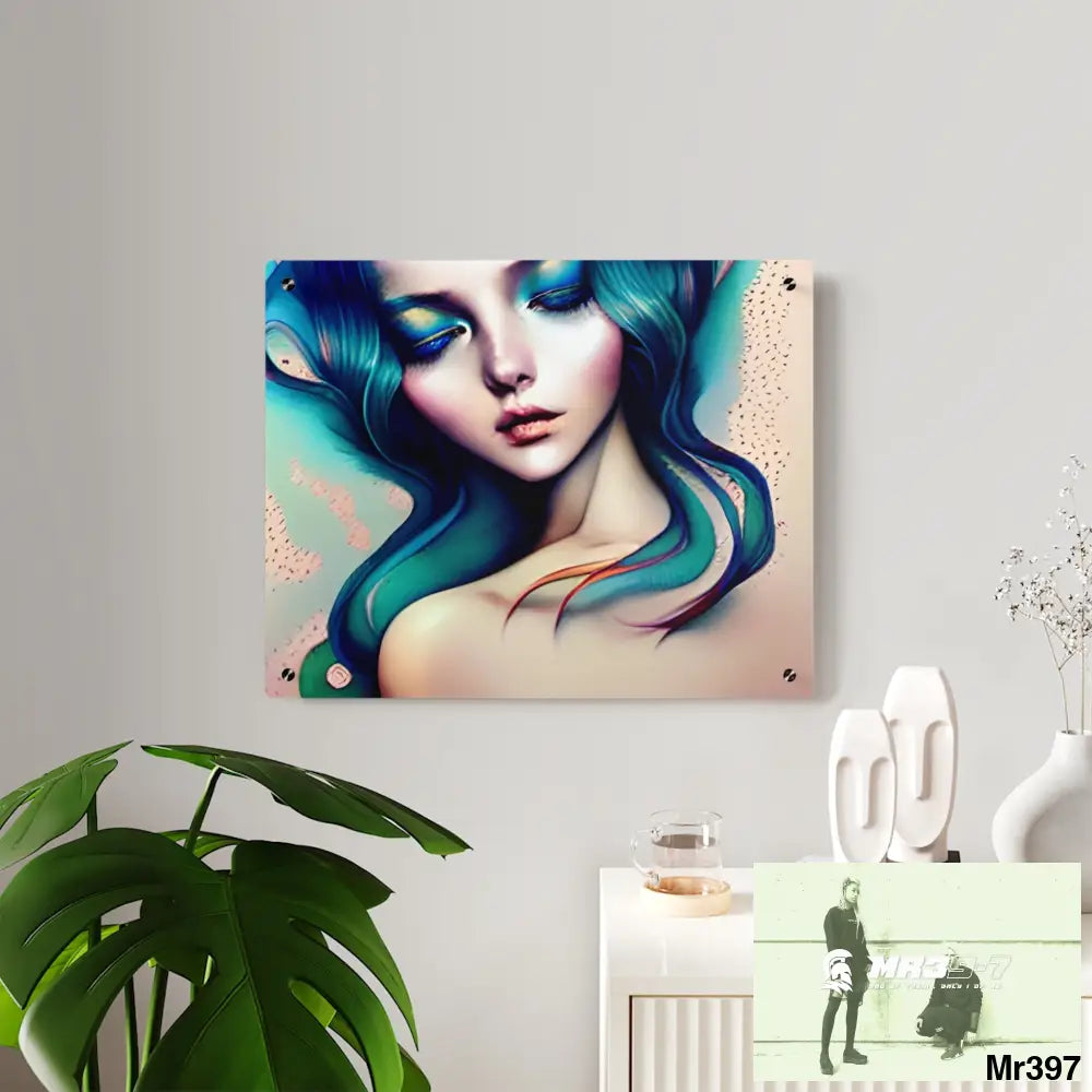 Many Faces at Common Places in the Style of Anna Wall Art Panels Home Decor