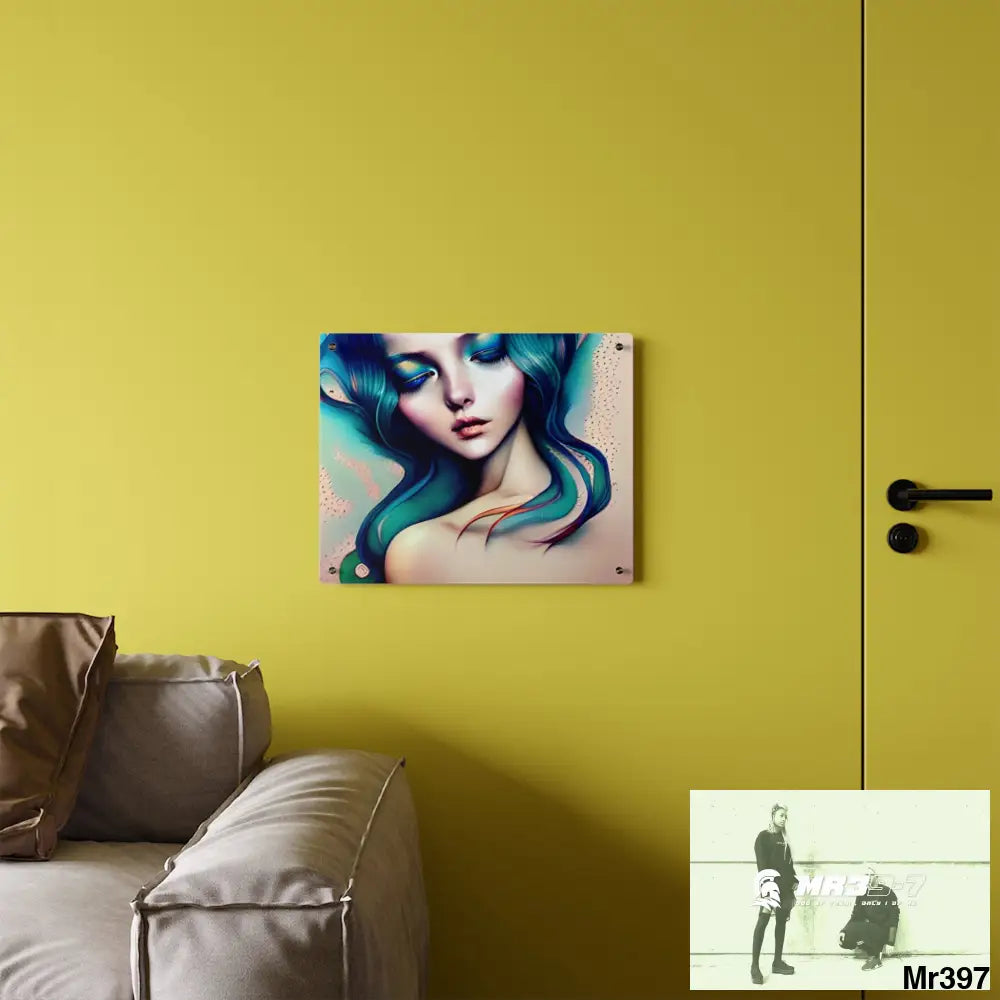 Many Faces at Common Places in the Style of Anna Wall Art Panels Home Decor