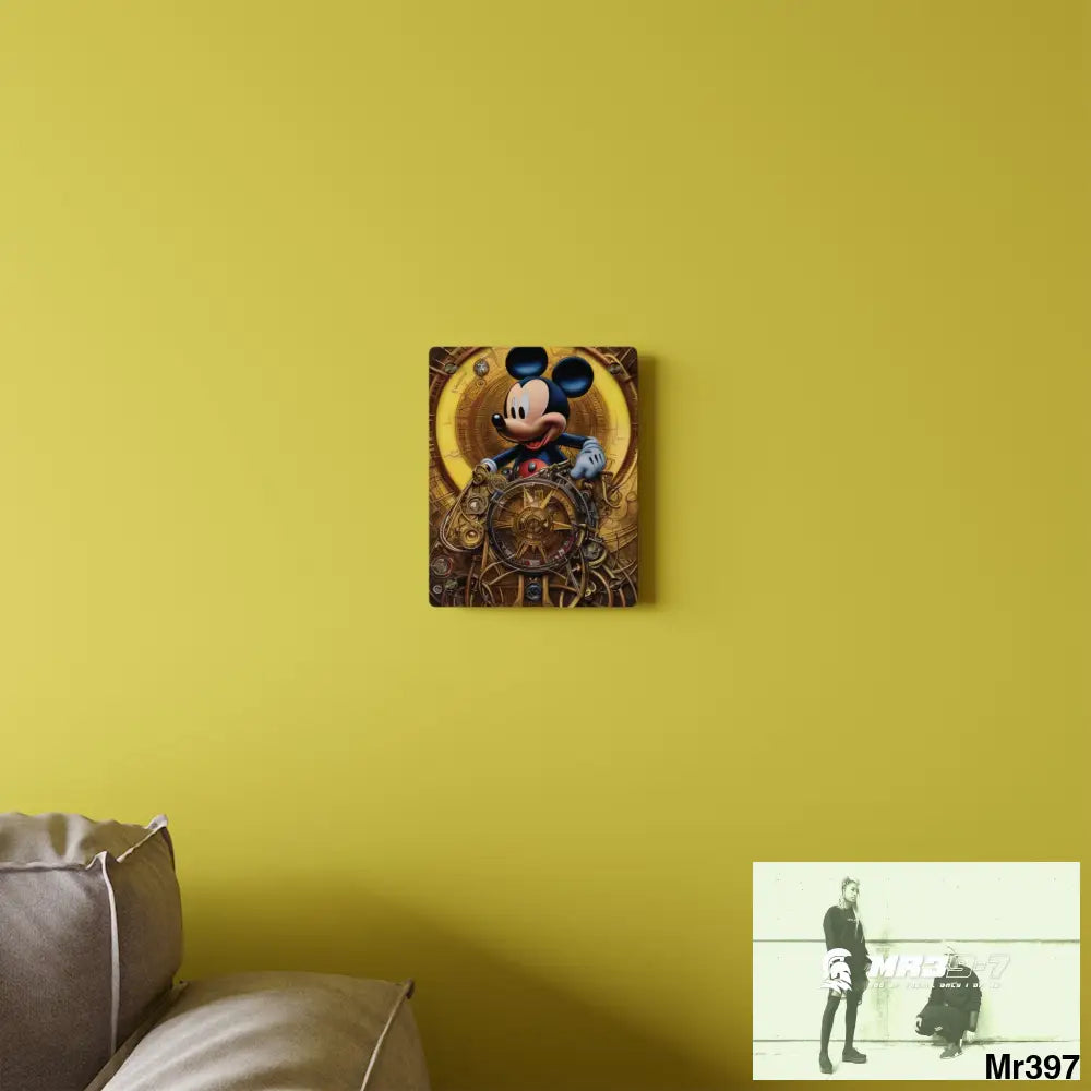 Mickey Mouse Comic Fantasy Poster Acrylic Wall Art Panels Home Decor