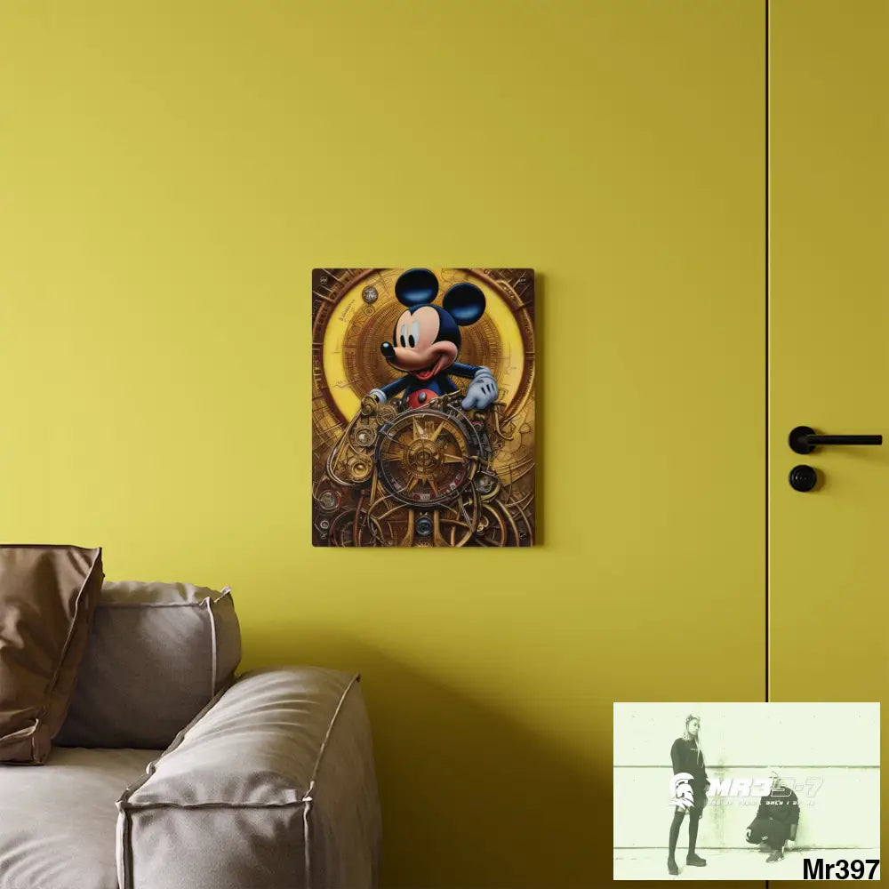 Mickey Mouse Comic Fantasy Poster Acrylic Wall Art Panels Home Decor