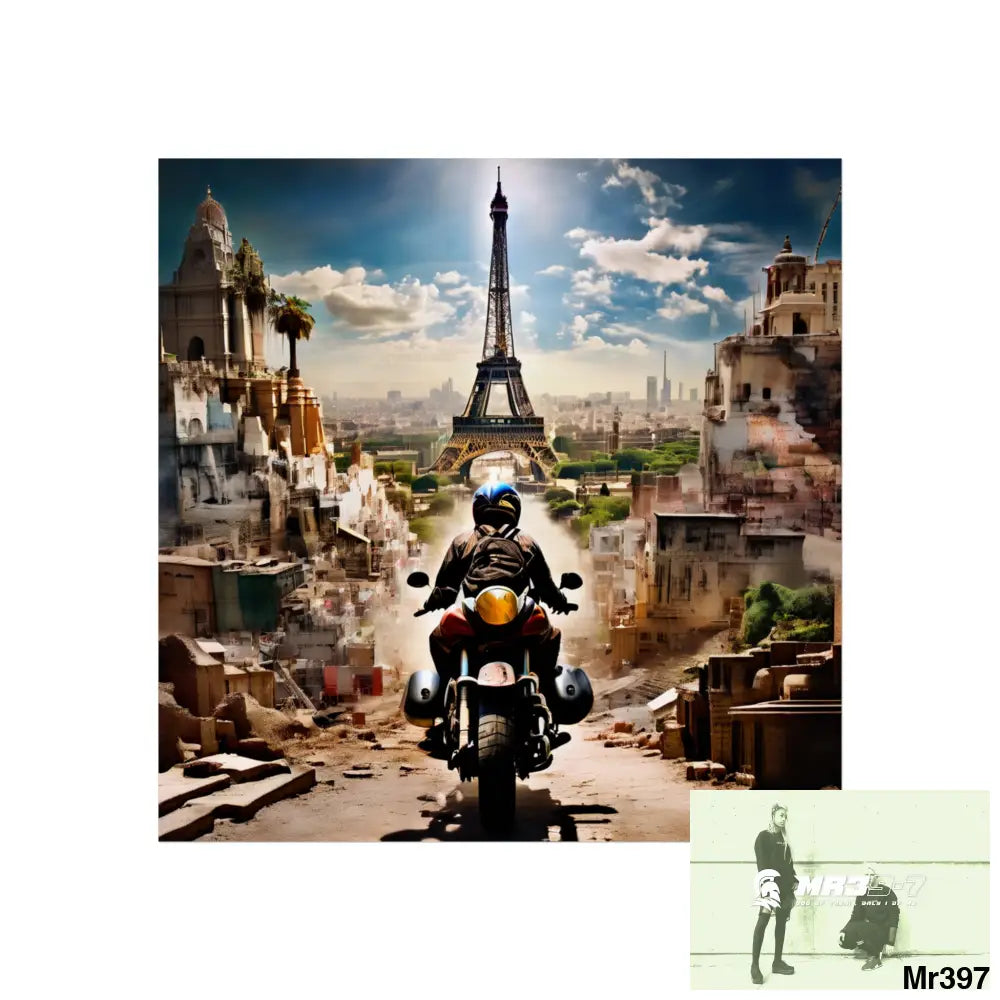 Miles and Maps 2008 - 2011 No 10 Fine Art Posters 24″ x 24″ / Matte Poster