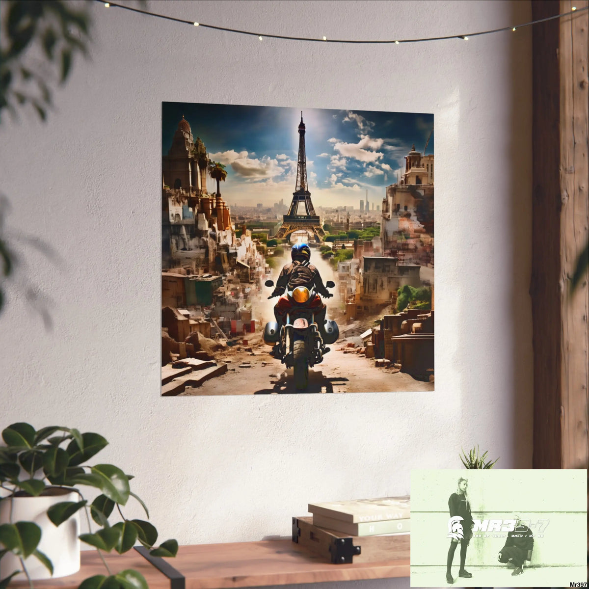 Miles and Maps 2008 - 2011 No 10 Fine Art Posters Poster