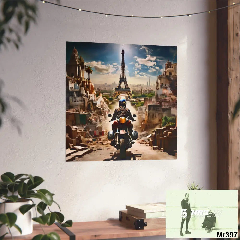 Miles and Maps 2008 - 2011 No 10 Fine Art Posters Poster