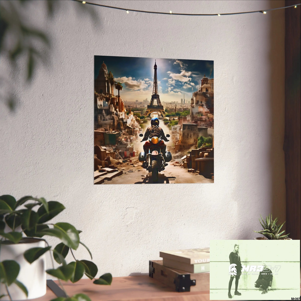 Miles and Maps 2008 - 2011 No 10 Fine Art Posters Poster
