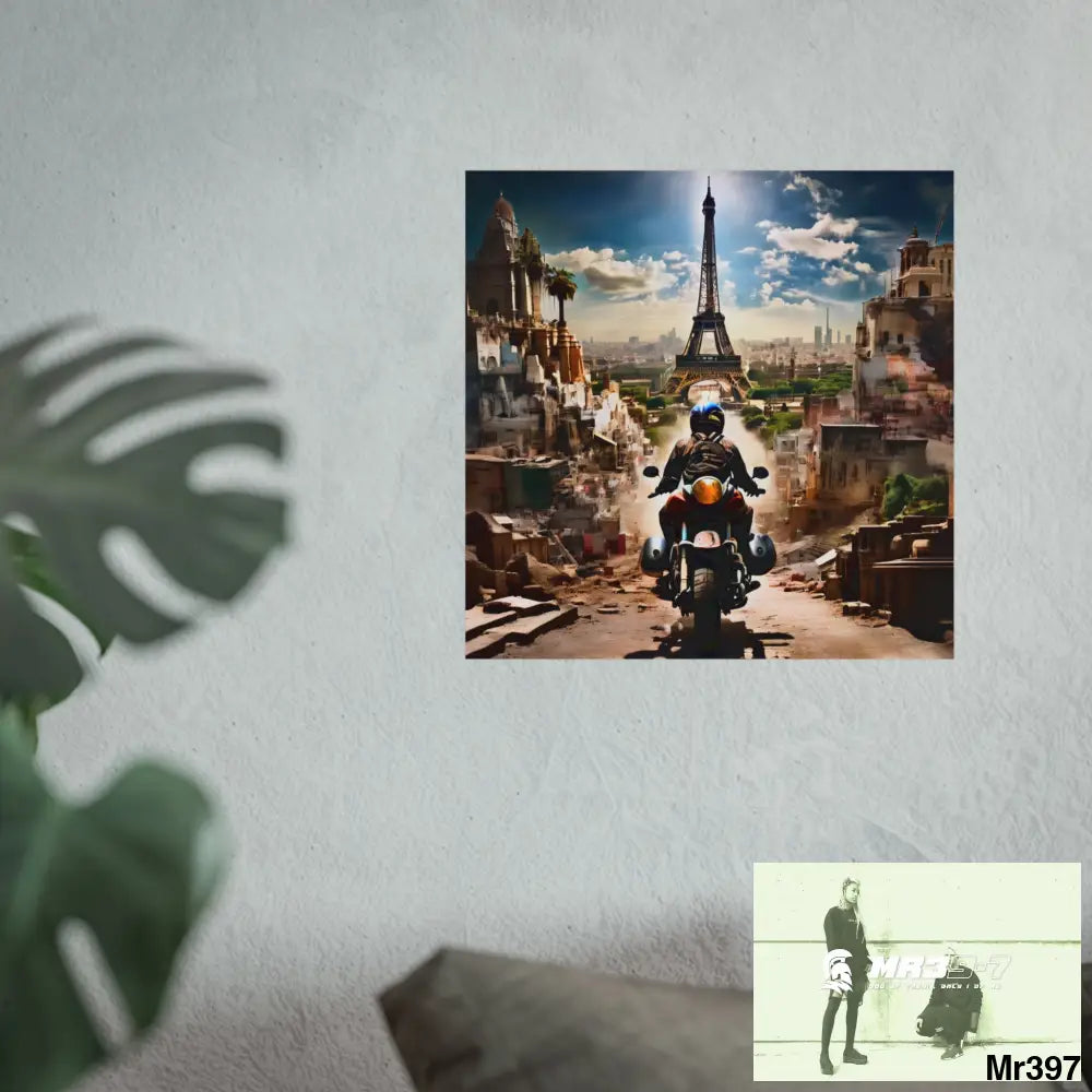 Miles and Maps 2008 - 2011 No 10 Fine Art Posters Poster