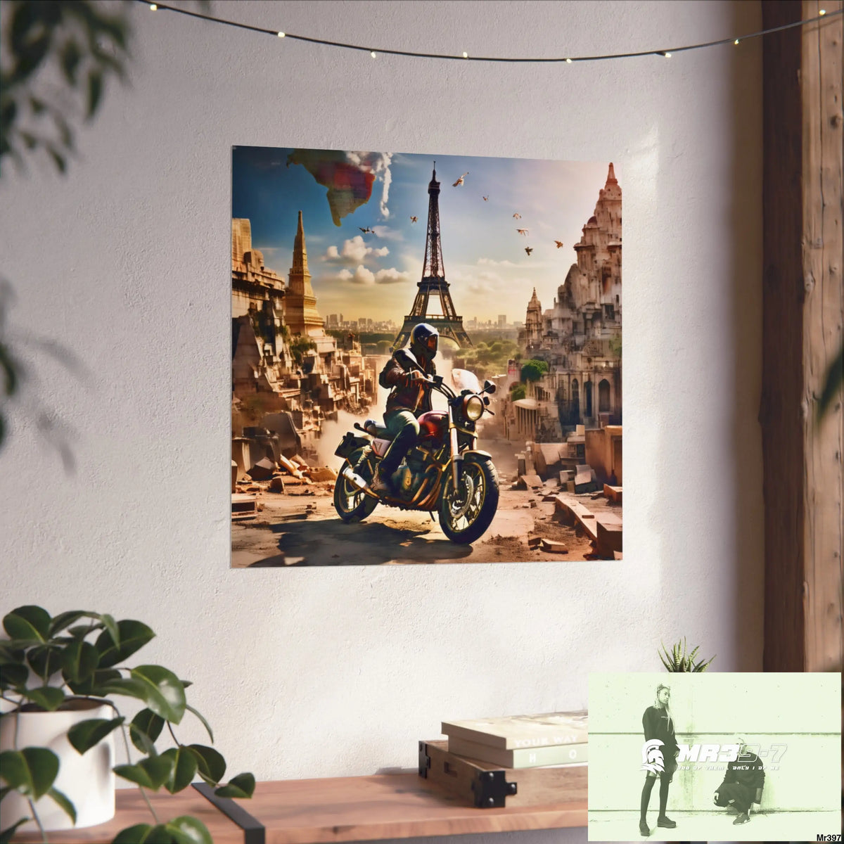 Miles and Maps 2008 - 2011 No 11 Fine Art Posters Poster