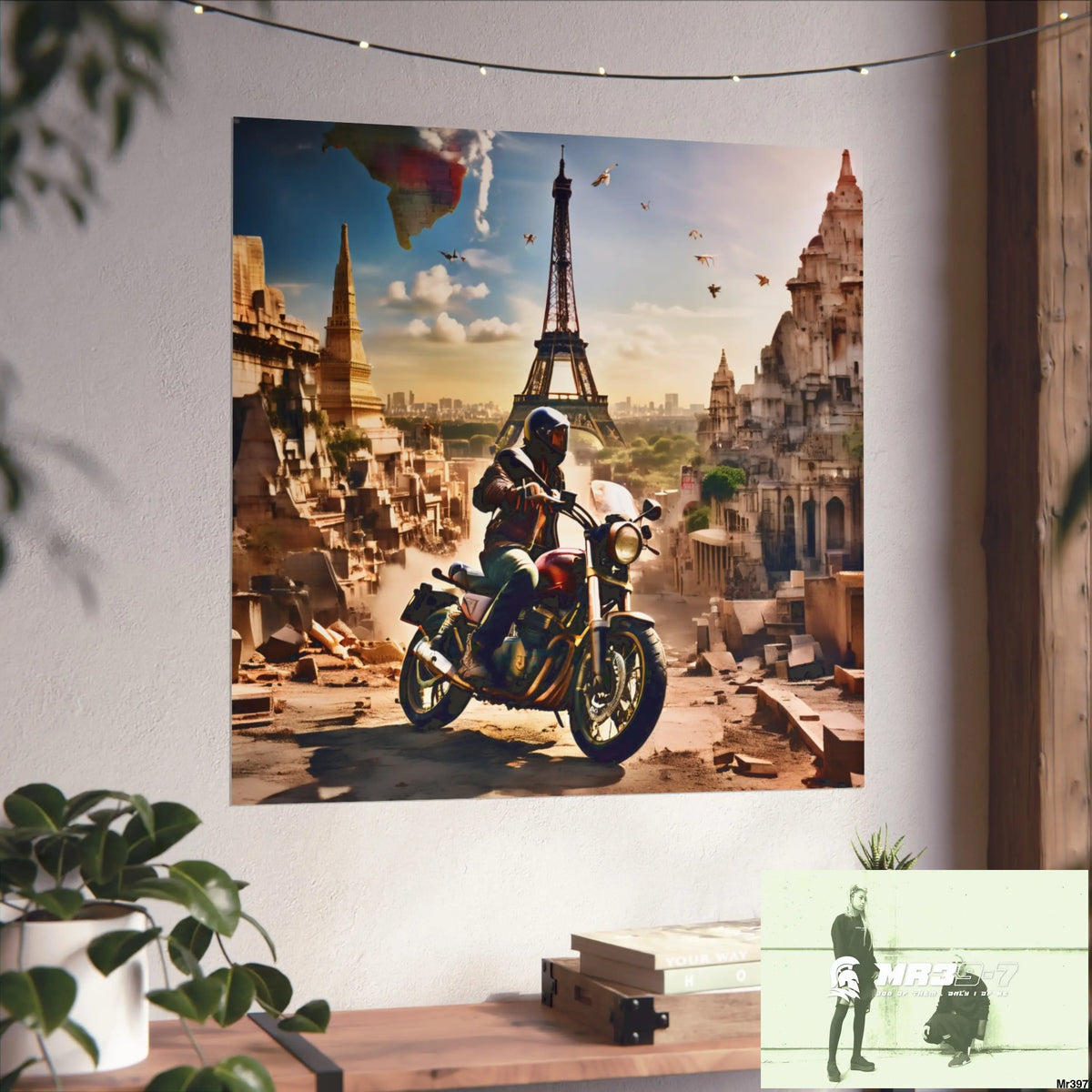Miles and Maps 2008 - 2011 No 11 Fine Art Posters Poster