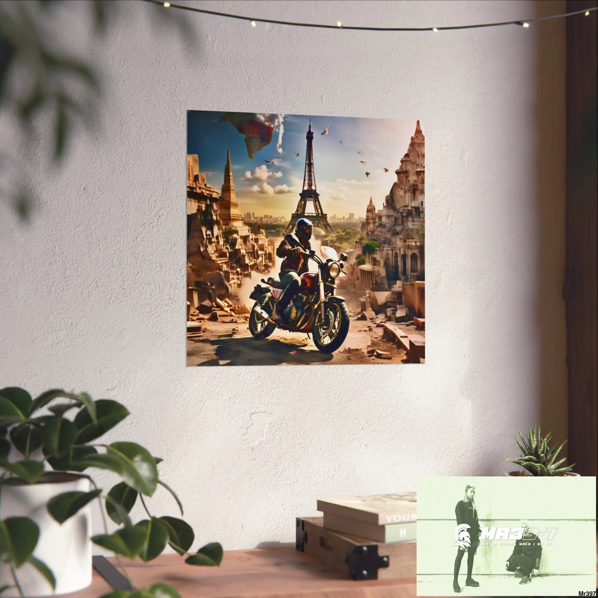 Miles and Maps 2008 - 2011 No 11 Fine Art Posters Poster