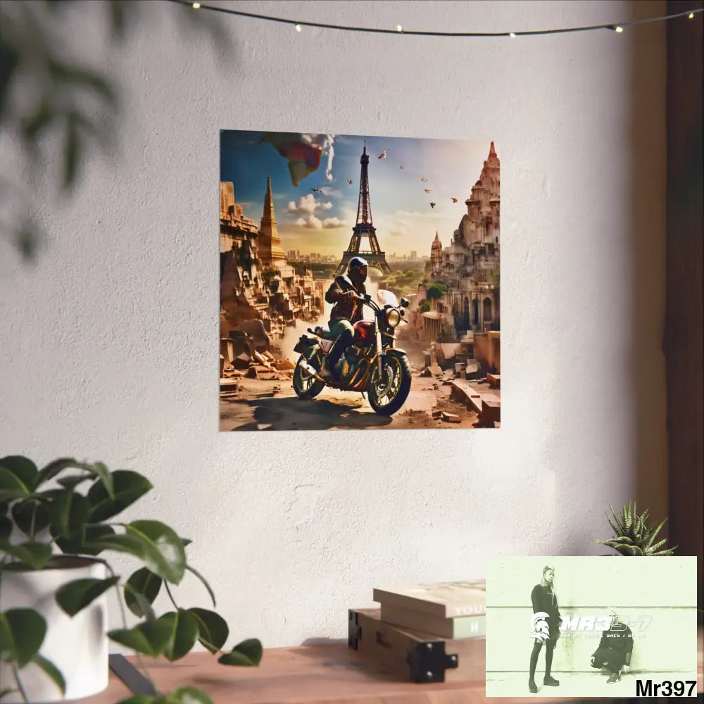 Miles and Maps 2008 - 2011 No 11 Fine Art Posters Poster