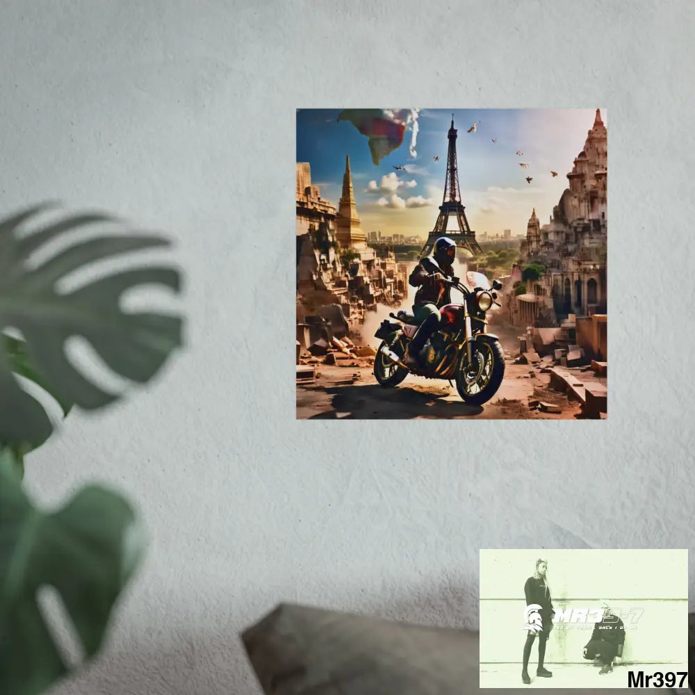 Miles and Maps 2008 - 2011 No 11 Fine Art Posters Poster