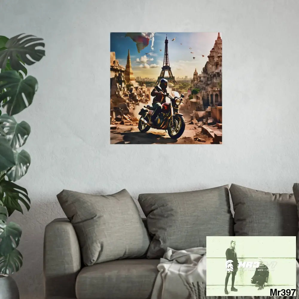 Miles and Maps 2008 - 2011 No 11 Fine Art Posters Poster