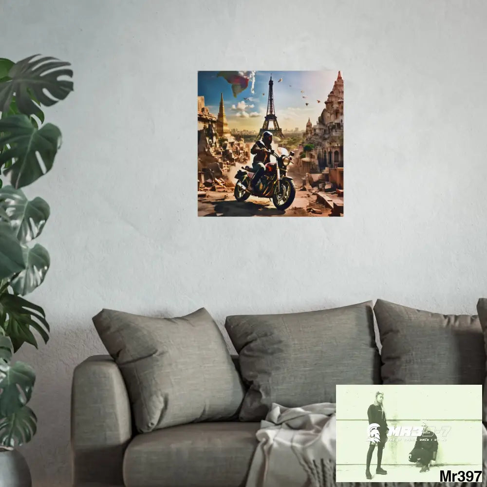 Miles and Maps 2008 - 2011 No 11 Fine Art Posters Poster