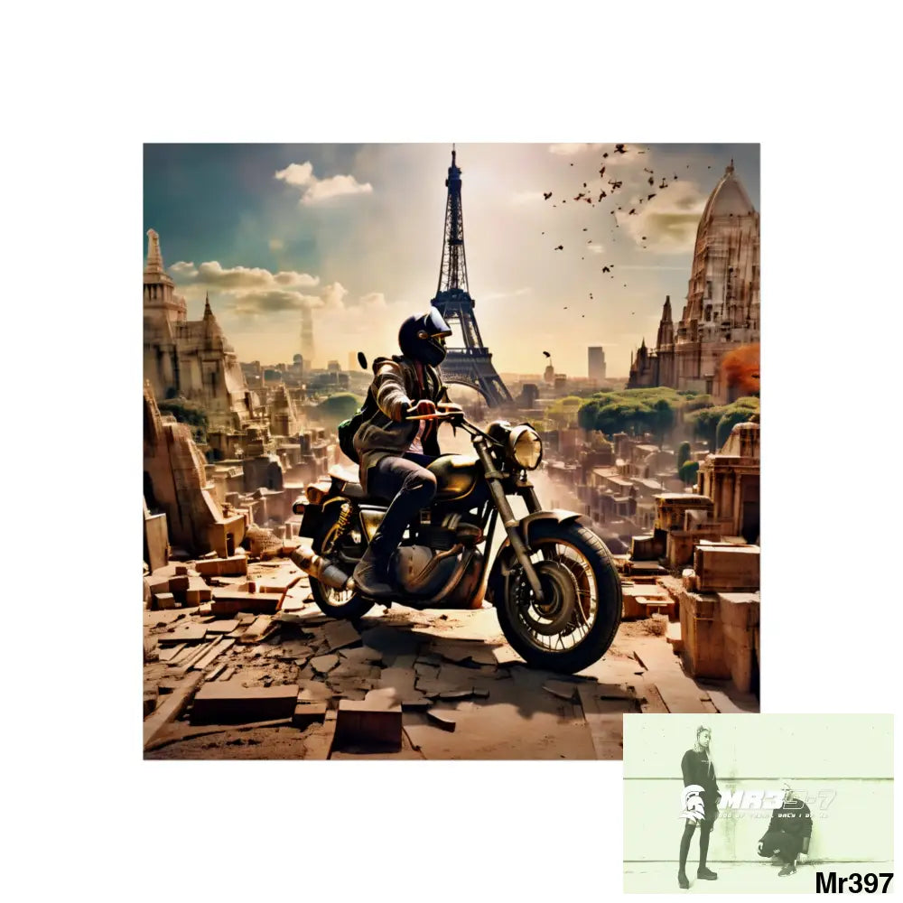 Miles and Maps 2008 - 2011 No 12 Fine Art Posters 24″ x 24″ / Matte Poster