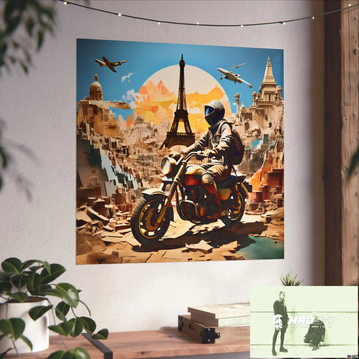 Miles and Maps 2008 - 2011 No 13 Fine Art Posters Poster