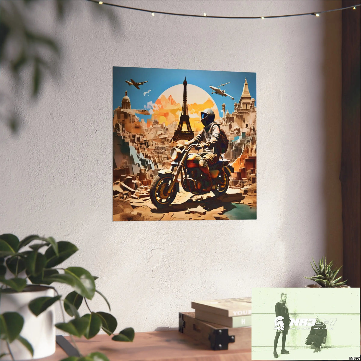 Miles and Maps 2008 - 2011 No 13 Fine Art Posters Poster