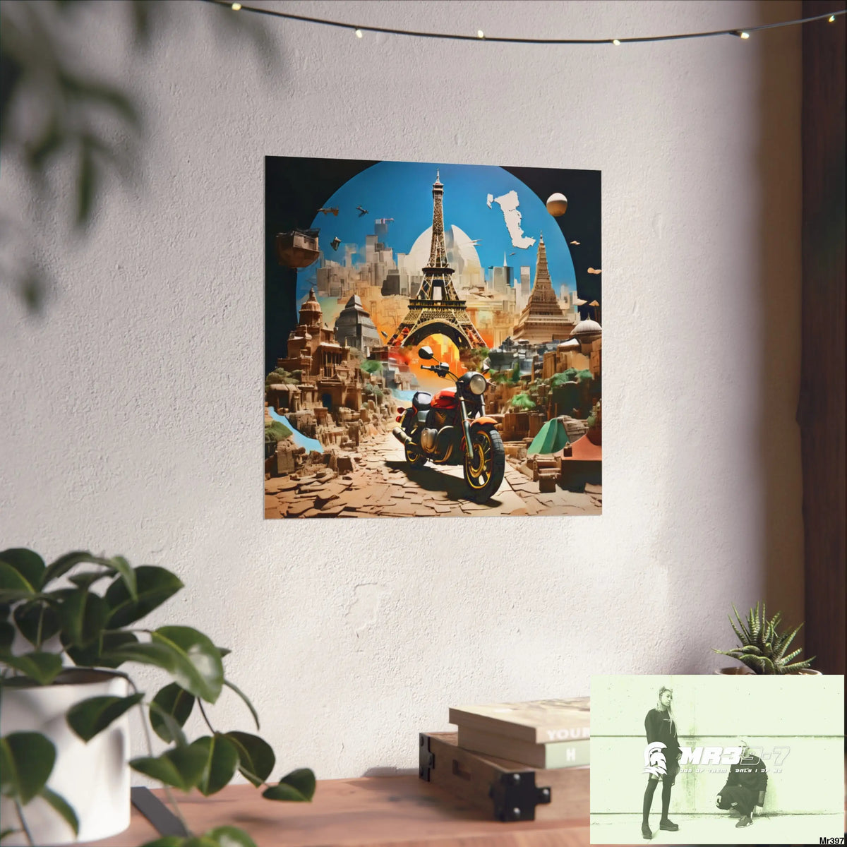 Miles and Maps 2008 - 2011 No 13 Fine Art Posters Poster