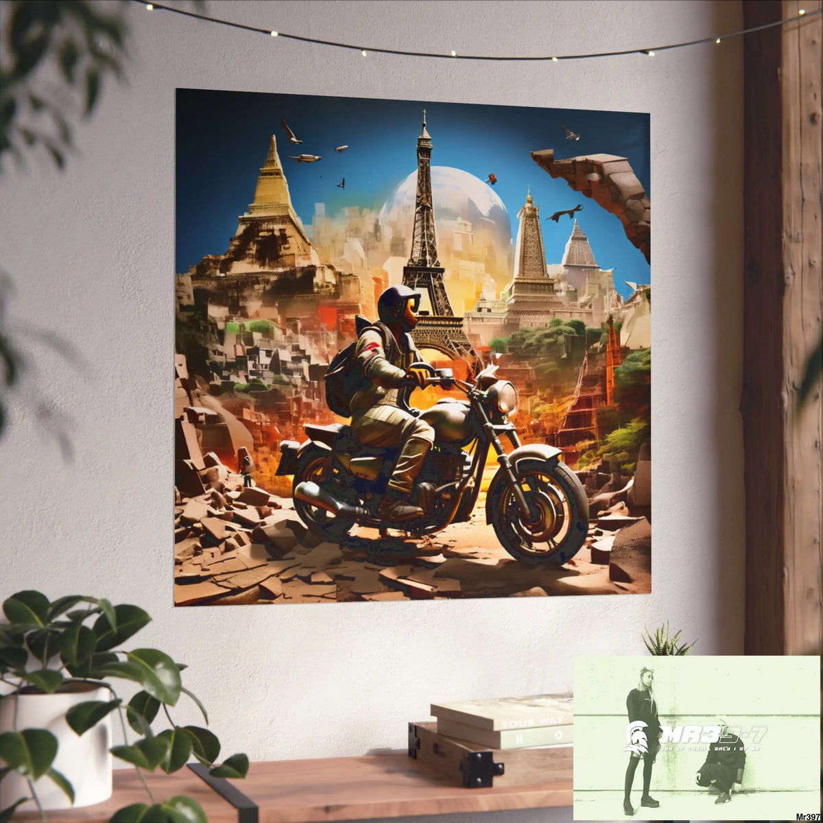 Miles and Maps 2008 - 2011 No 15 Fine Art Posters Poster