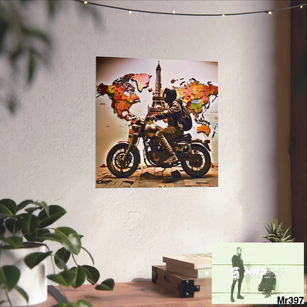 Miles and Maps 2008 - 2011 No 16 Fine Art Posters Poster