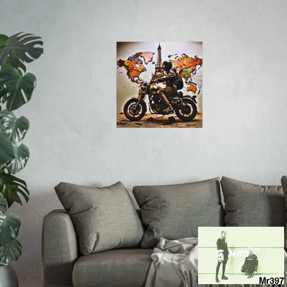 Miles and Maps 2008 - 2011 No 16 Fine Art Posters Poster