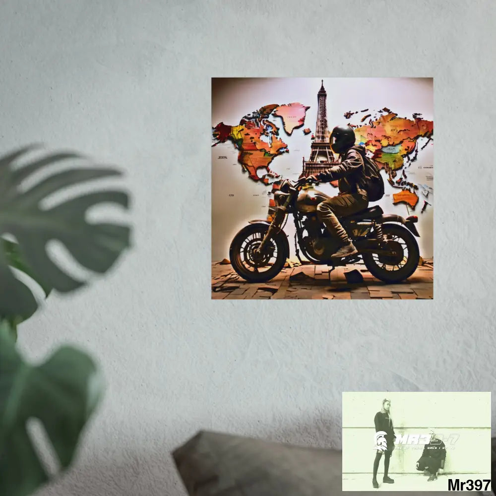 Miles and Maps 2008 - 2011 No 16 Fine Art Posters Poster