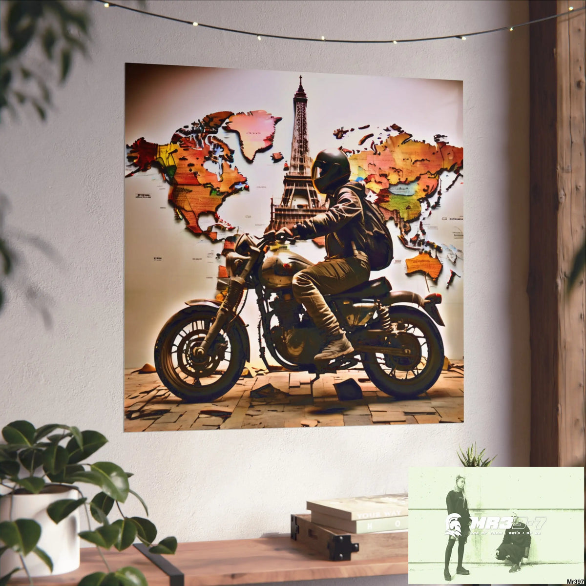 Miles and Maps 2008 - 2011 No 16 Fine Art Posters Poster