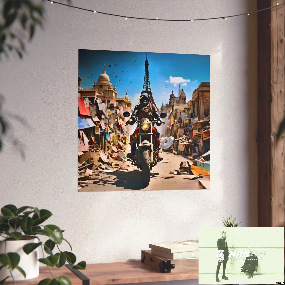 Miles and Maps 2008 - 2011 No 17 Fine Art Posters Poster