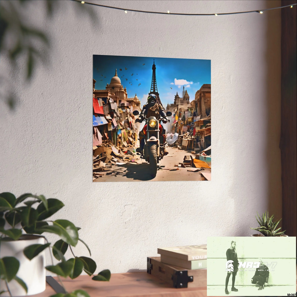 Miles and Maps 2008 - 2011 No 17 Fine Art Posters Poster