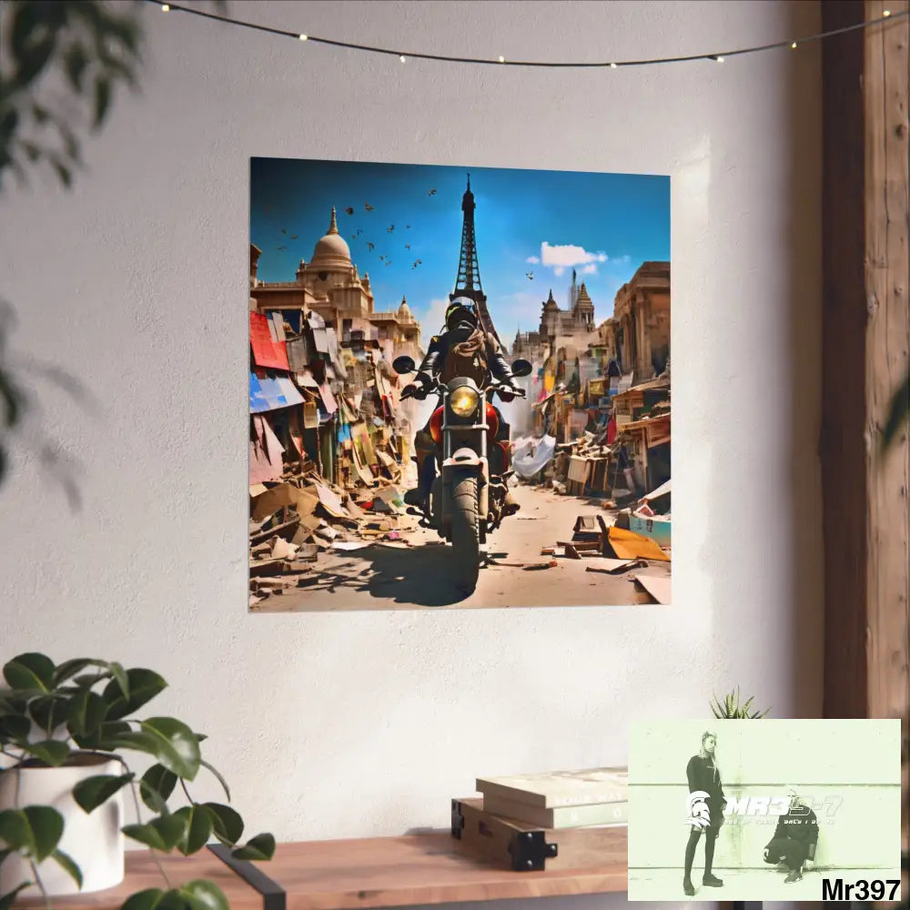 Miles and Maps 2008 - 2011 No 17 Fine Art Posters Poster