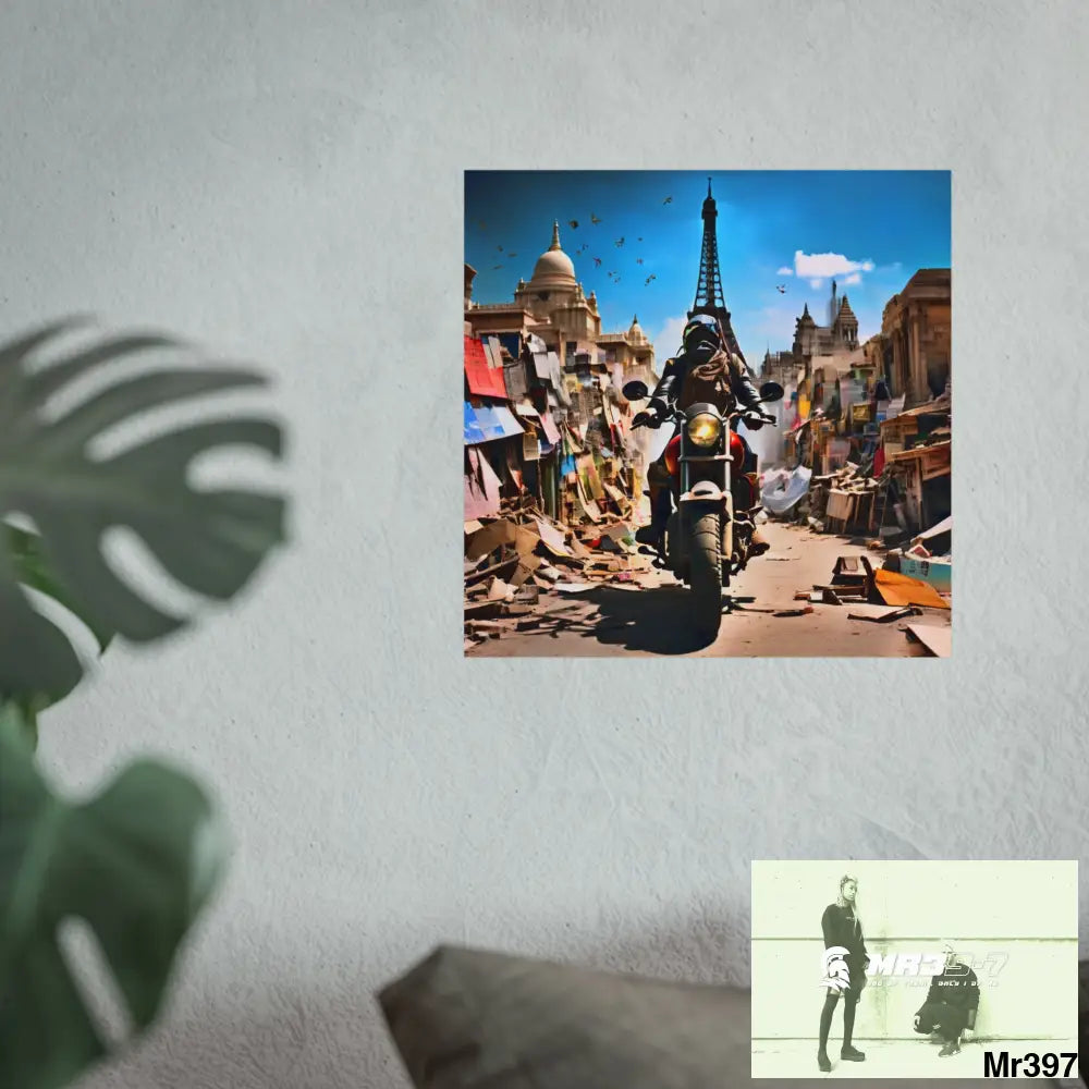 Miles and Maps 2008 - 2011 No 17 Fine Art Posters Poster