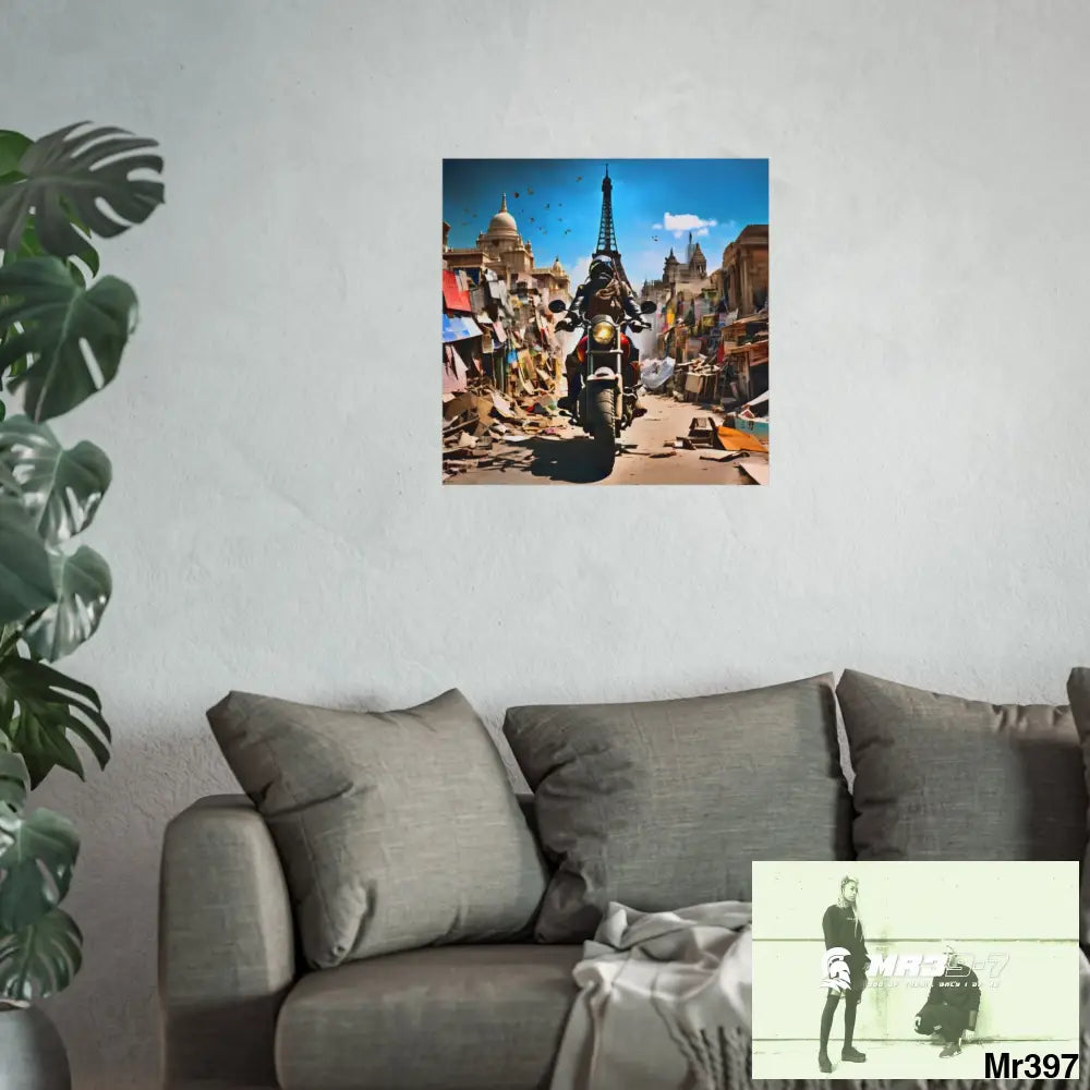 Miles and Maps 2008 - 2011 No 17 Fine Art Posters Poster