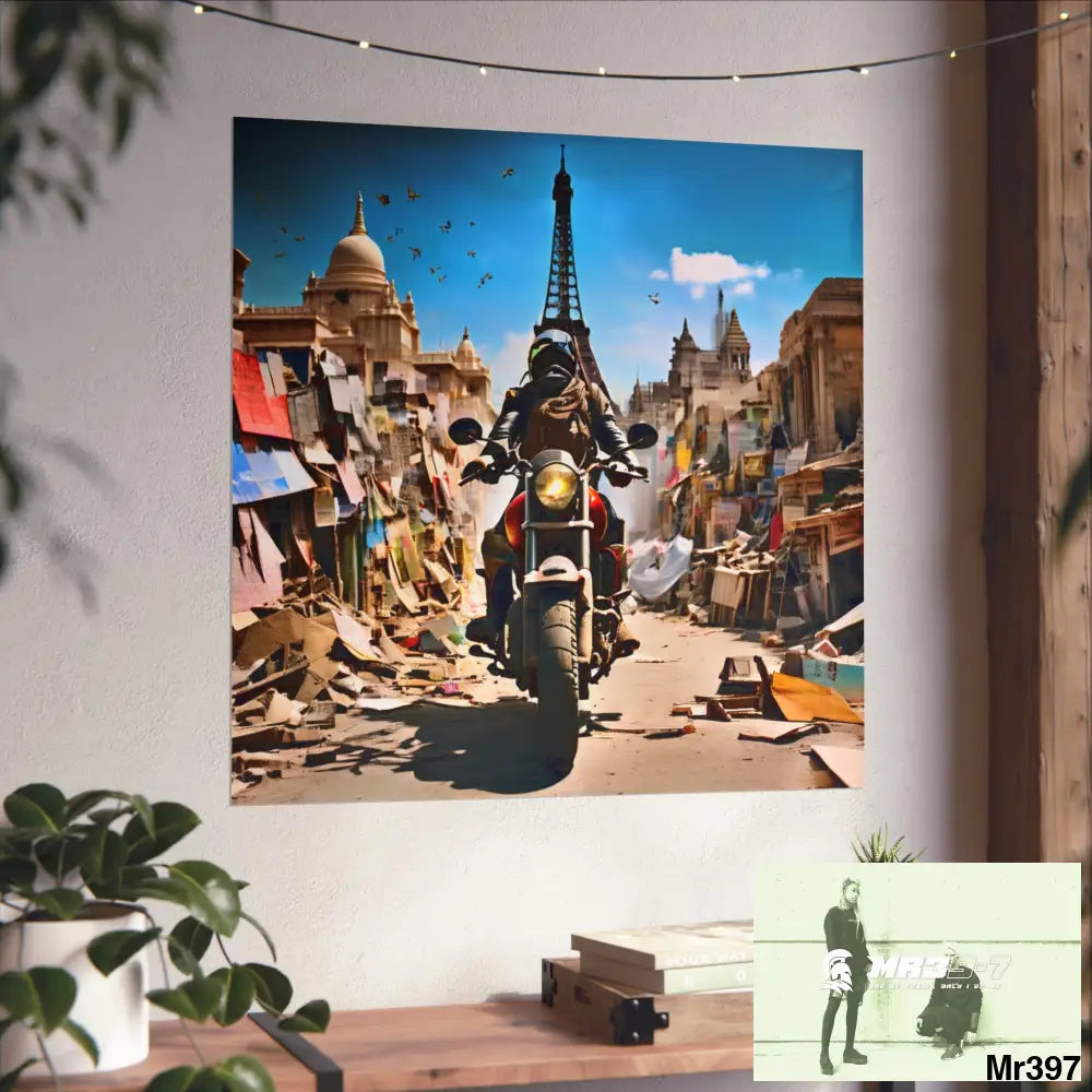 Miles and Maps 2008 - 2011 No 17 Fine Art Posters Poster