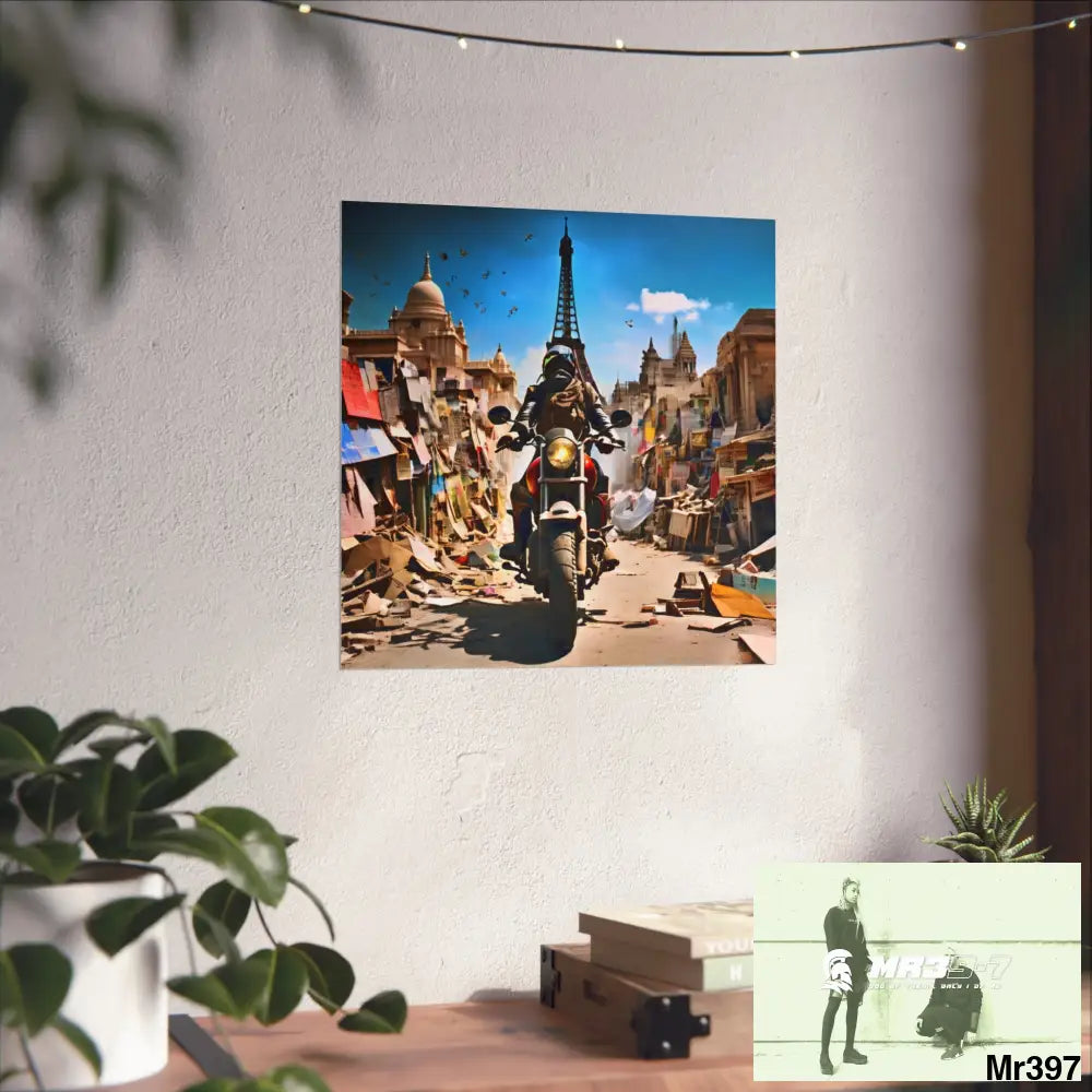 Miles and Maps 2008 - 2011 No 17 Fine Art Posters Poster